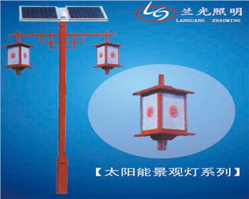 湖北太陽(yáng)能仿古景觀燈